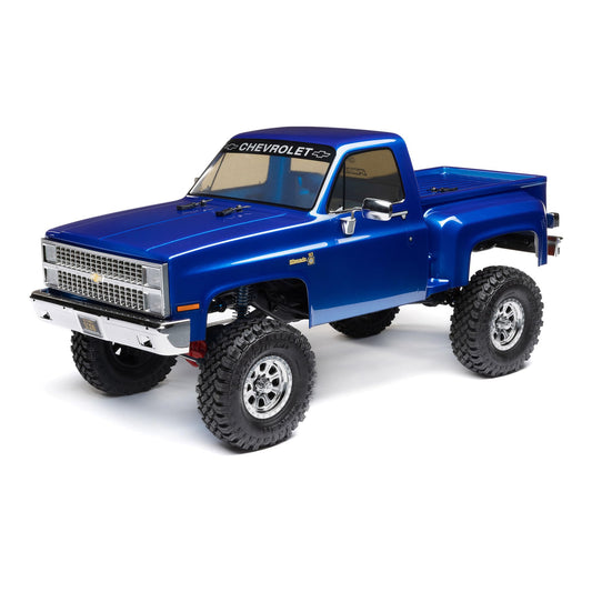 Axial RC Truck SCX10 III Base Camp 82 Chevy K10 RTR (Ready-to-Run Battery and Charger Not Included) Blue AXI03030T1